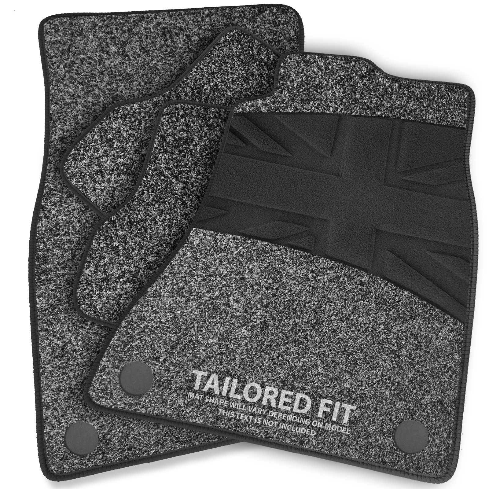 To fit Volvo V50/S40 2004-2012 Auto Tailored Car Mats Anthracite